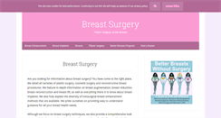 Desktop Screenshot of breast-plastic-surgery.org